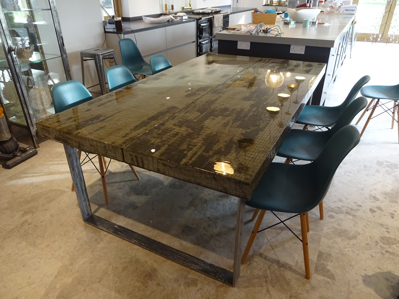 Composite Concrete Dining Table UK